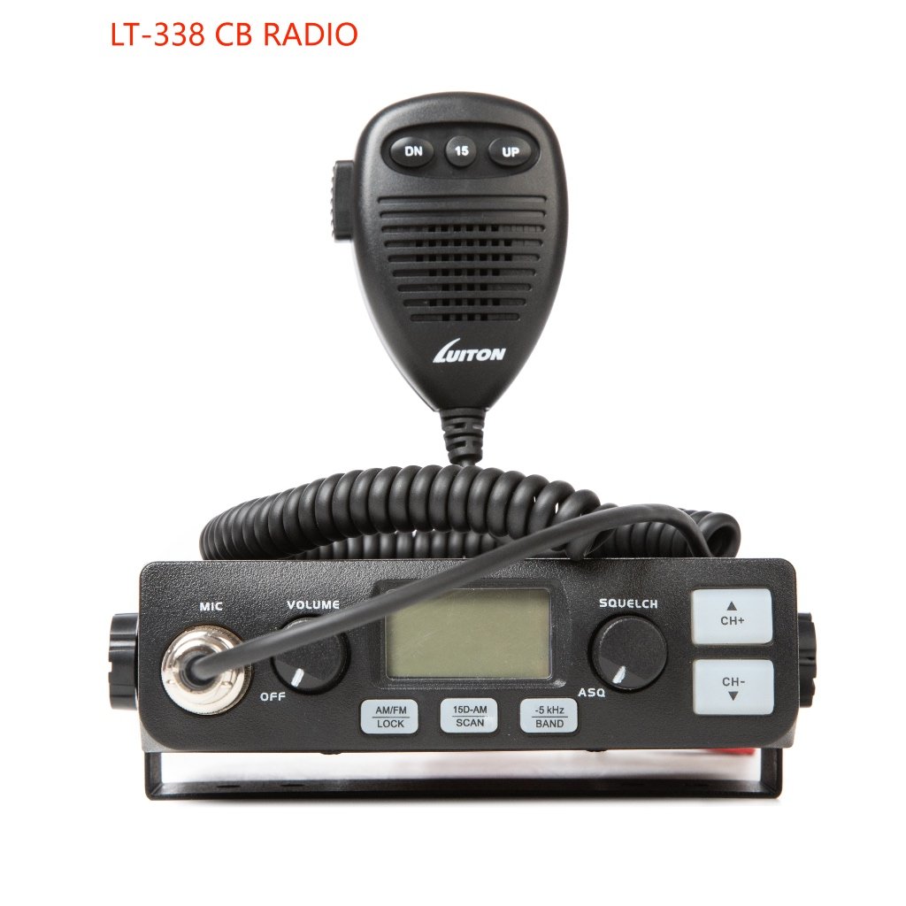 Newest CB Radio Luiton LT-338 High Power 8W Radio 27Mhz Vehicle station