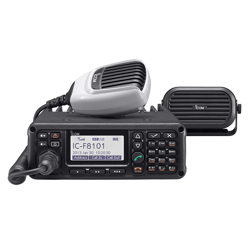 ICOM-F8101 Powerful Professional HF in a Compact Package