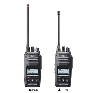 ICOM-IP730D IP740D Hybrid Handheld IP Radio for Local & Nationwide Communications