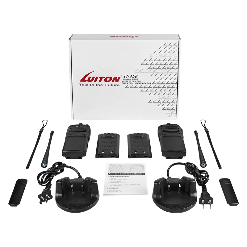 Luiton LT-458 UHF 2-Way Radio(2 Pack) - Image 6