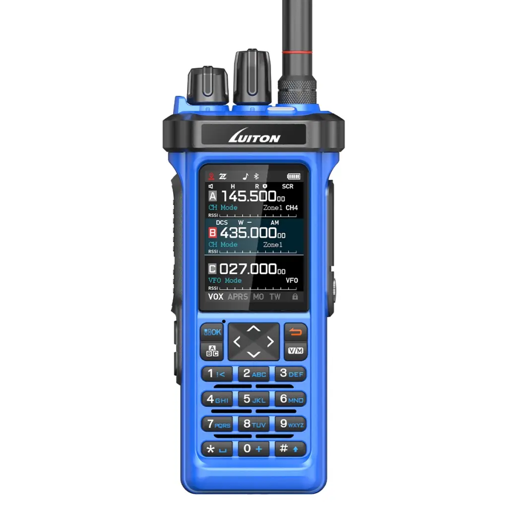 Luiton LT-950 PRO Ham Dual Band Radio Blue