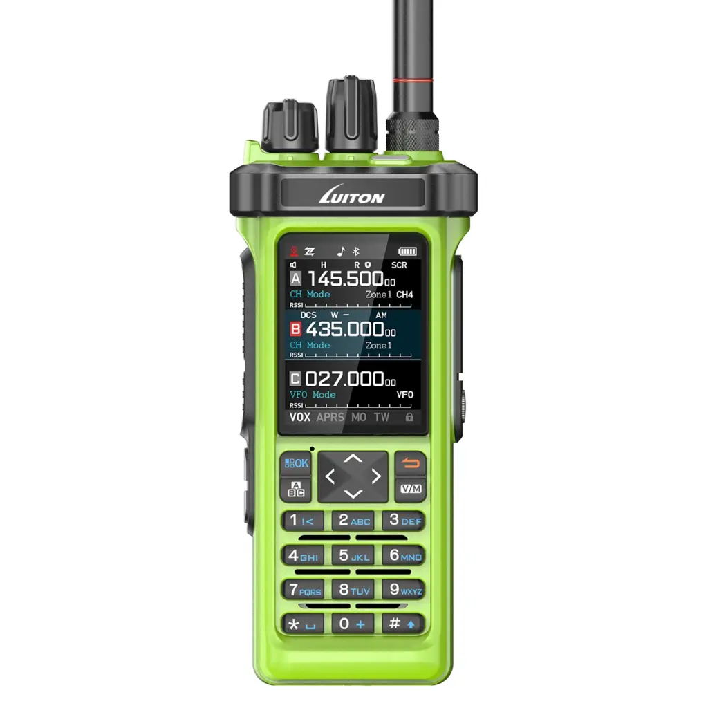 Luiton LT-950 PRO Ham Dual Band Radio Green