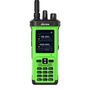 Luiton LT-9500-GPS-Bluetooth FM 20W Flashlight Handheld Walkie Talkie-Green