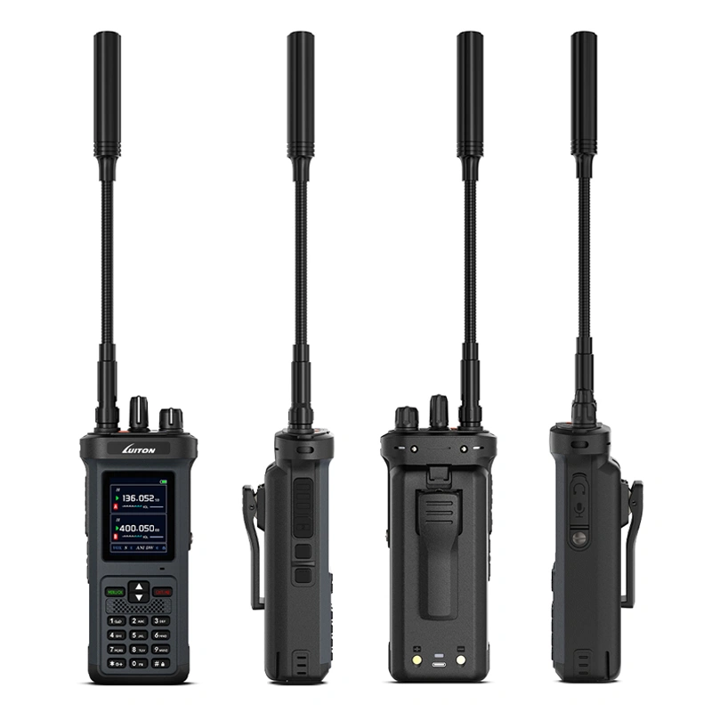 Luiton LT-9500-Bluetooth FM 20W Flashlight Handheld Walkie Talkie-Orange - Image 3