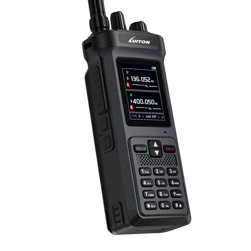 Luiton LT-9500-Bluetooth FM 20W Flashlight Handheld Walkie Talkie-Orange - Image 6