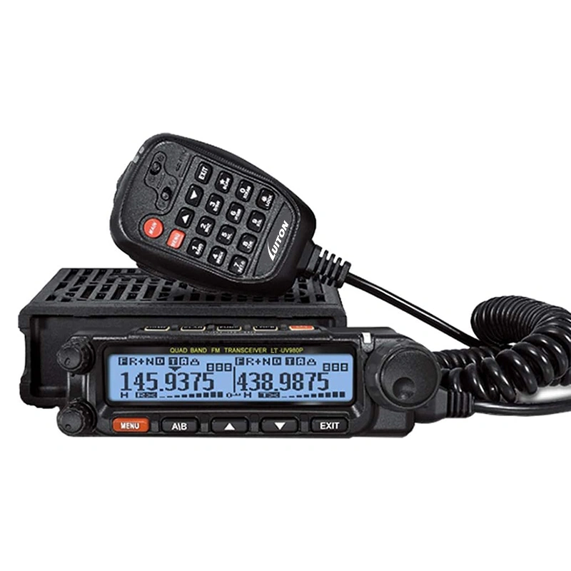 Luiton LT-UV980P 50W Quad Band Mobile Radio VHF & UHF Vehicle Radio
