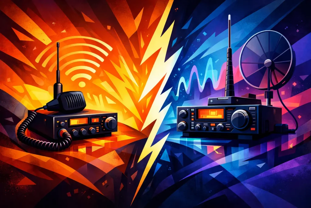 CB Radio vs Ham: Which One Fits Your Use?