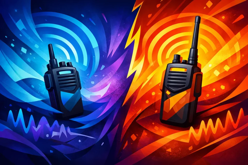 UHF vs VHF Radios: Which One Fits?