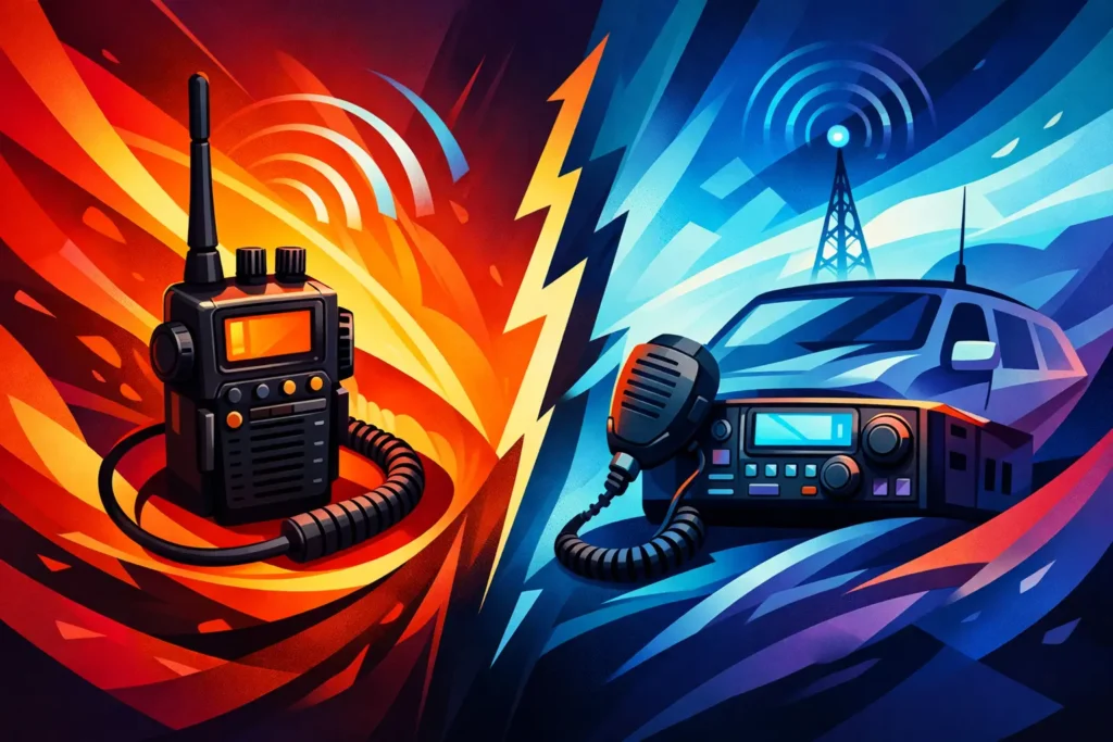 Portable vs Mobile Transceiver: Which Fits?
